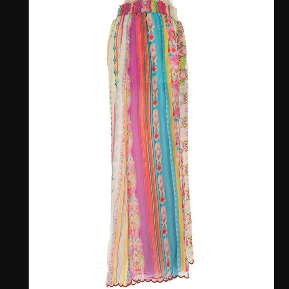 Johnny Was Mariah Ikat-Print Pants - Picture 5 of 8